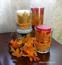Autumn Candle Cluster