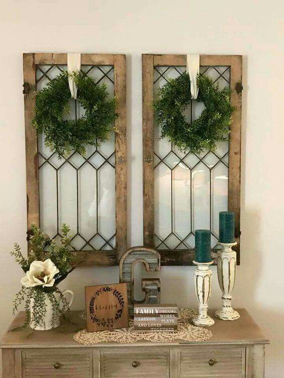 Windows and Wreaths