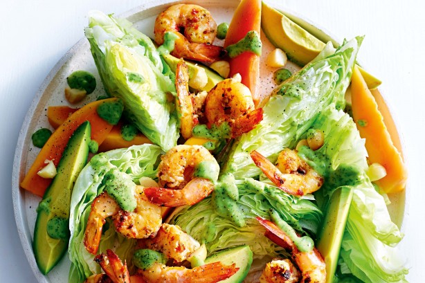 Barb-B-Cue Prawn Salad