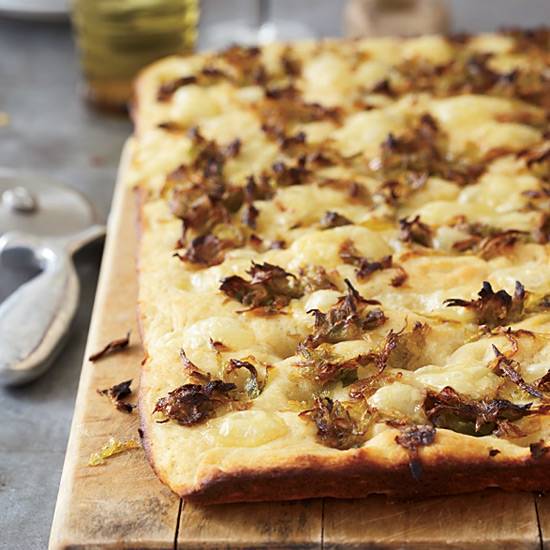 Potato & Leek Focaccia