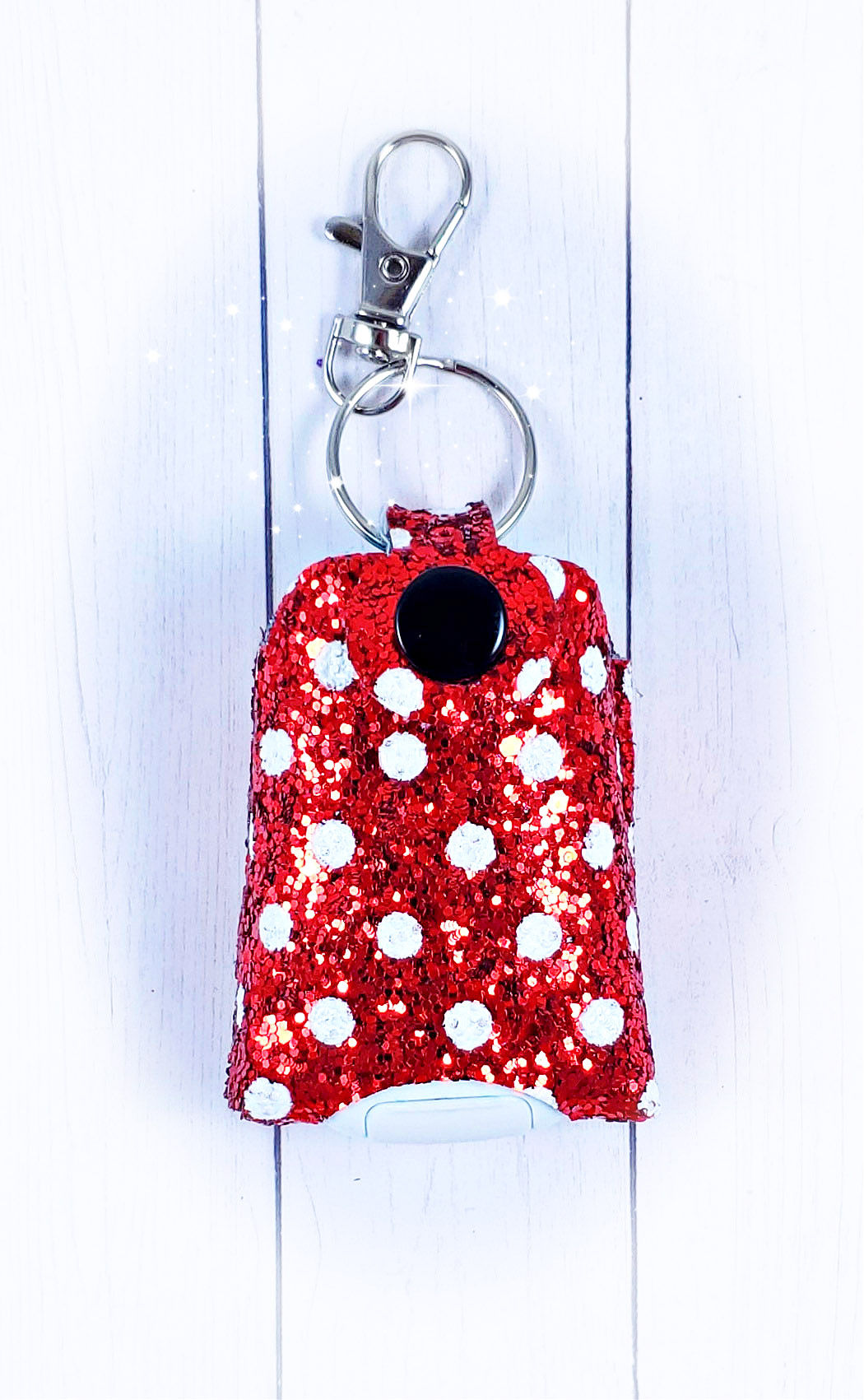 Minnie Mouse inspired 1oz. hand sanitizer holder