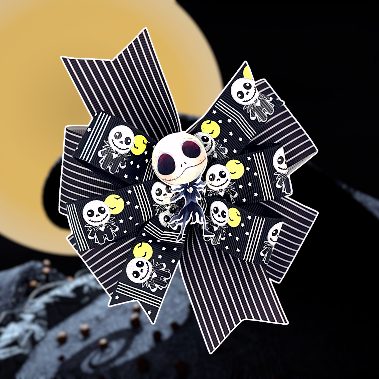 'Jack' layered pinwheel bow