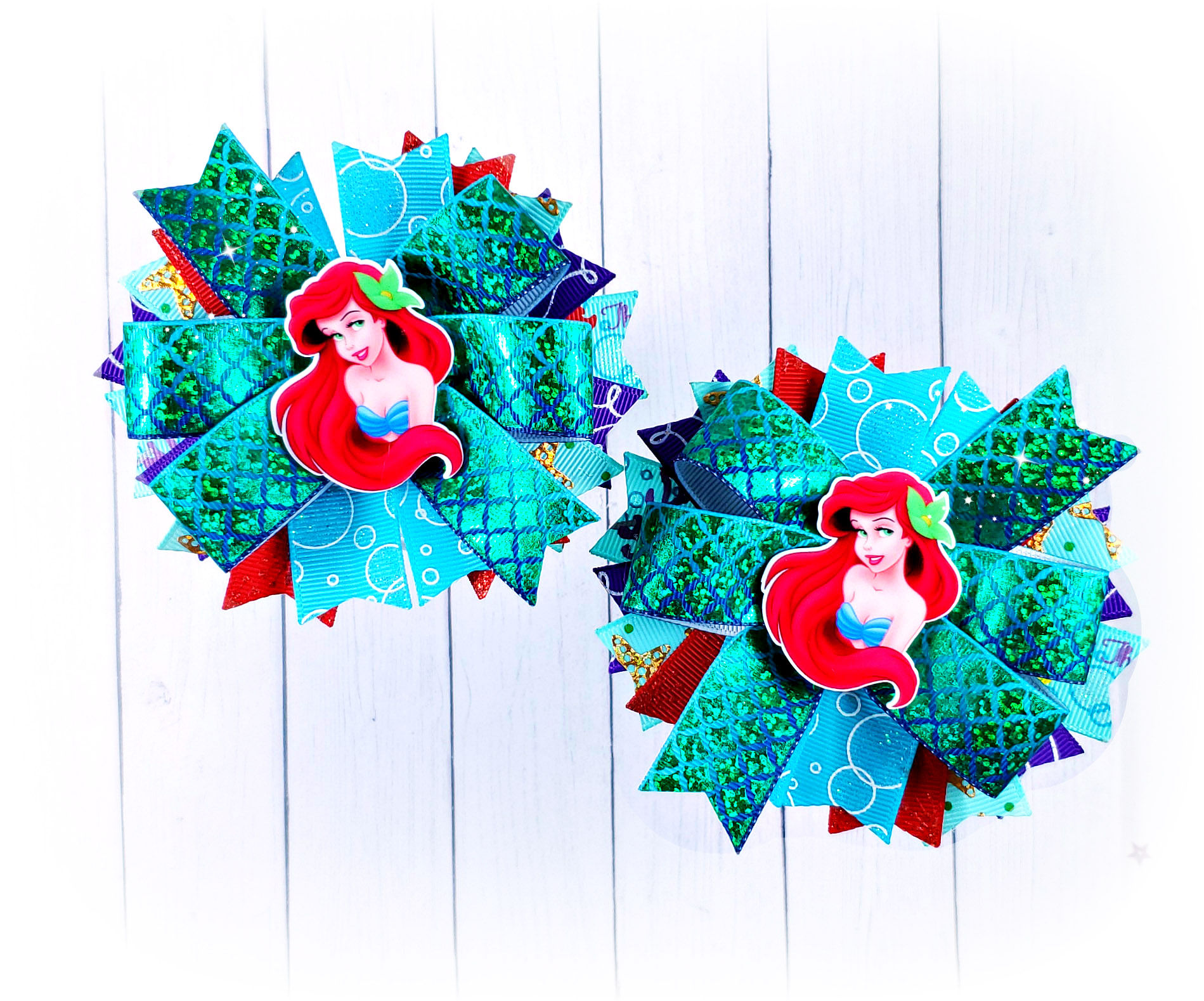 'The Little Mermaid' piggie set