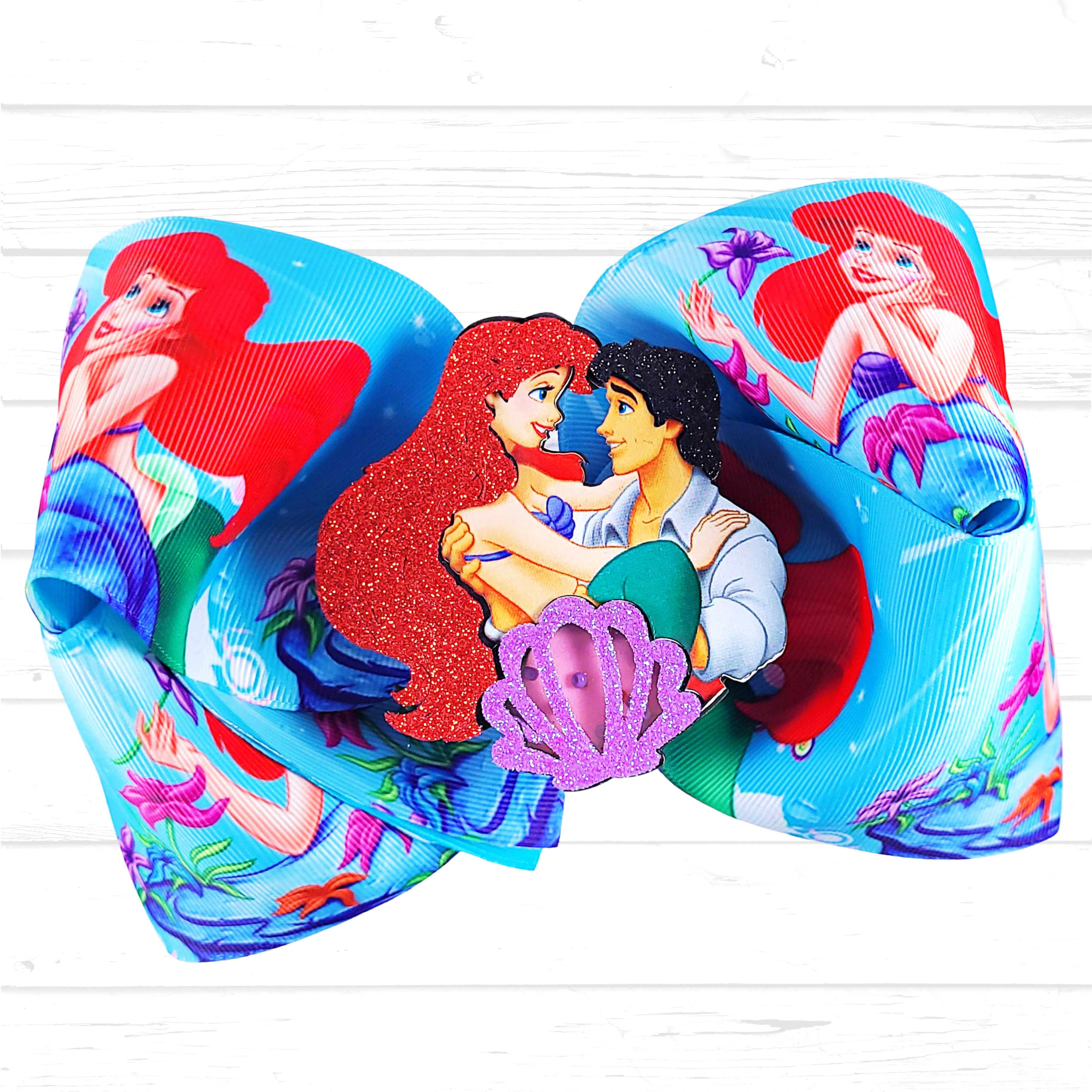 'The Little Mermaid' jumbo bow