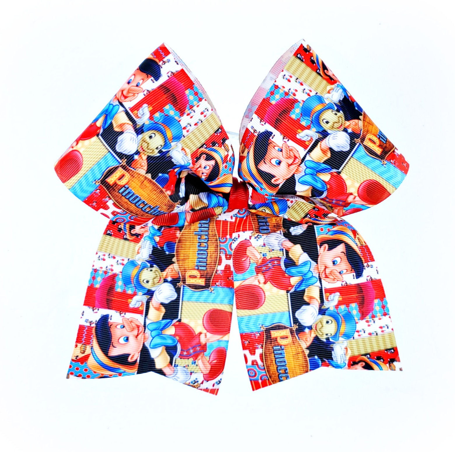 Pinocchio cheer bow