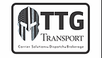 TTG Transport logo featuring Spartan helmet design and American flag, representing carrier solutions, dispatch, and brokerage