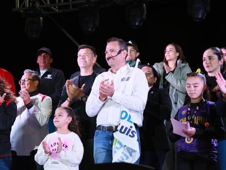 INAUGURA ALCALDE MARCO BONILLA TERCERA ETAPA DEL POLIDEPORTIVO CON INVERSIÓN DE 238 MILLONES DE PESOS.