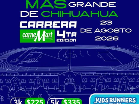LLEVARAN EL PROXIMO SABADO LA 4a EDICION DE LA CARRERA CARNEMART.