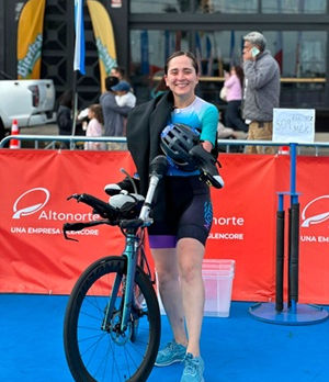 LA CHIHUAHUENSE DANIELA MARTINEZ DEBUTA EN EL RANKING INTERNACIONAL DE PARATRIATLON.