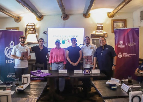 ENTREGAN CONSTANCIAS A ENTRENADORES QUE SE CAPACITARON EN PROGRAMA DE LIGAS MAYORES DE BÉISBOL.