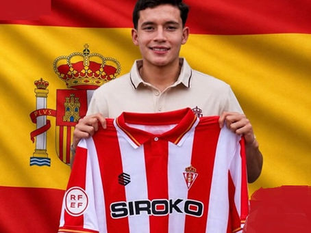 CHIHUAHUENSE FIRMA CON EL SPORTIN DE GIJON.