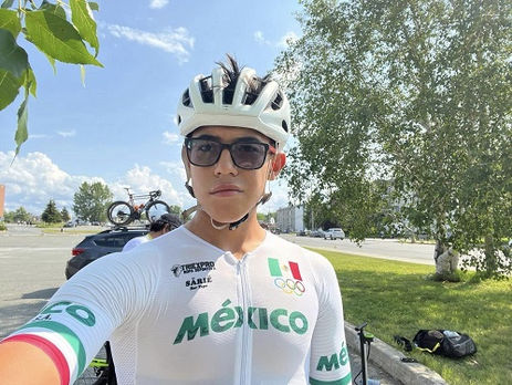 CICLISTA CHIHUAHUENSE REPRESENTA A MÉXICO EN CARRERA INTERNACIONAL.