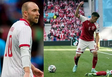 JUGADOR DANES VUELVE A CAER EN PLENO PARTIDO.