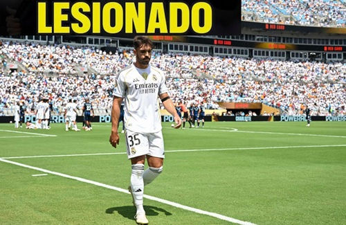 SUMA OTRO JUGADOR DEL REAL MADRID QUE ESTARA FUERA POR LESION.