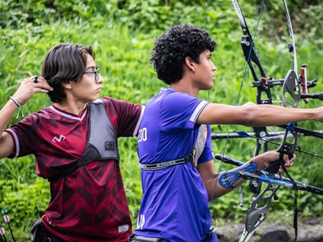 JOSÉ FELIPE CERECEDO LISTO PARA EL WORLD ARCHERY MÉXICO CHAMPIONSHIP.