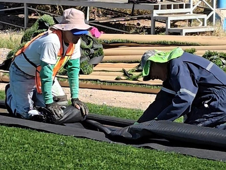 LOGRAN VECINOS DE LA COLONIA REVOLUCIÓN MEJORAR CAMPO DE FÚTBOL CON EL PRESUPUESTO PARTICIPATIVO.