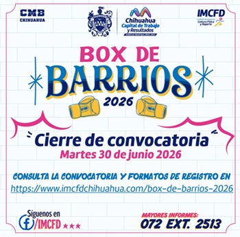 ESTE MARTES ULTIMO DIA PARA INSCRIBIRSE EN EL TORNEO DE BOX DE BARRIOS 2026.