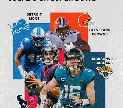 4 EQUIPOS DE LA NFL TRATARAN DE LLEGAR AL SUPER BOWL.