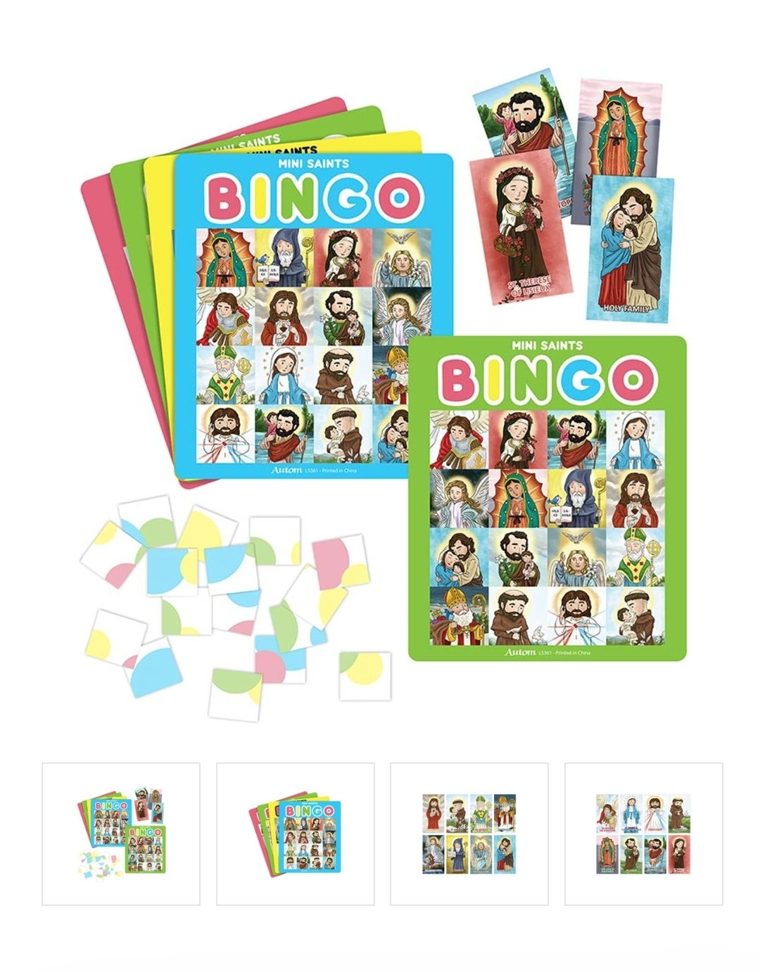 Mini Saints Bingo Set
