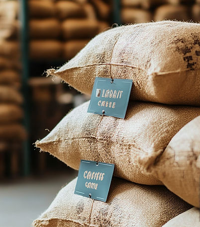 Coffee Bags on Pallet