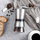 Miniatura: Adjustable Stainless Steel Conical Ceramic Burr Hand Mill Portable Manual Coffee