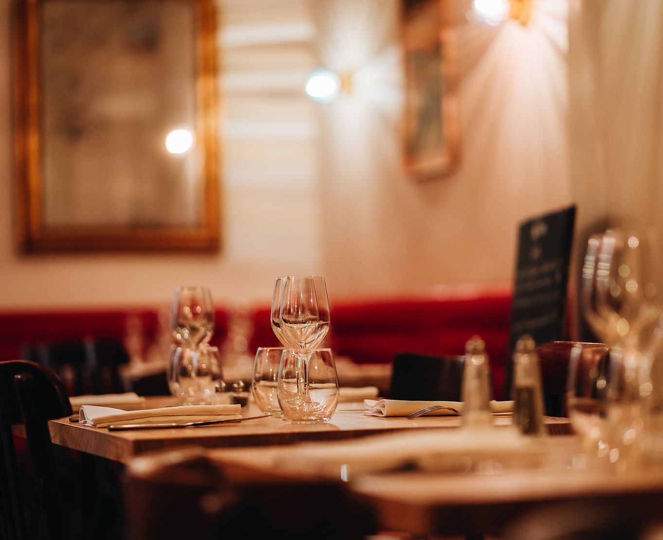 Salle du restaurant Aux Perchés