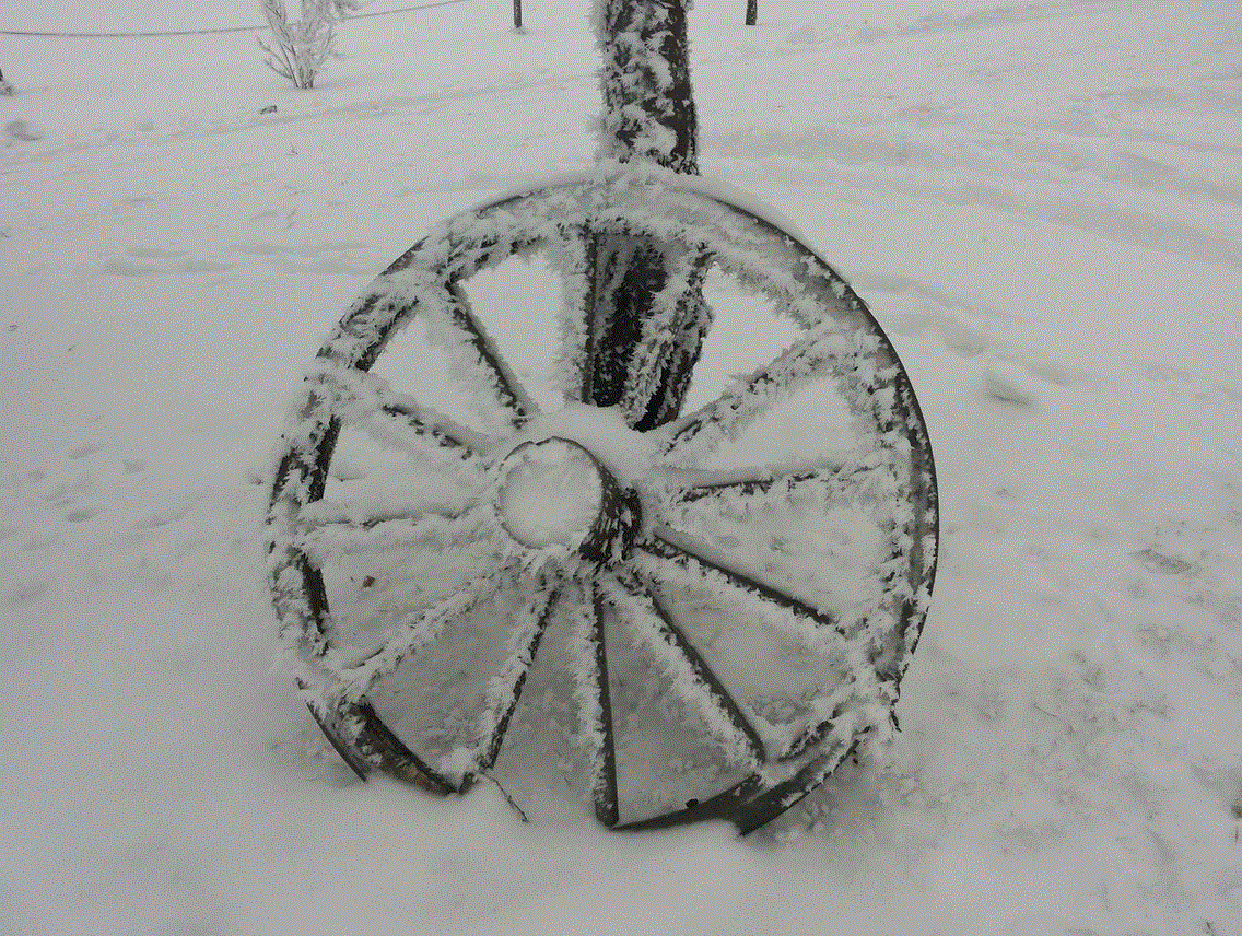Rad im Winter