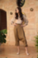 שרוואל בצבע קאמל