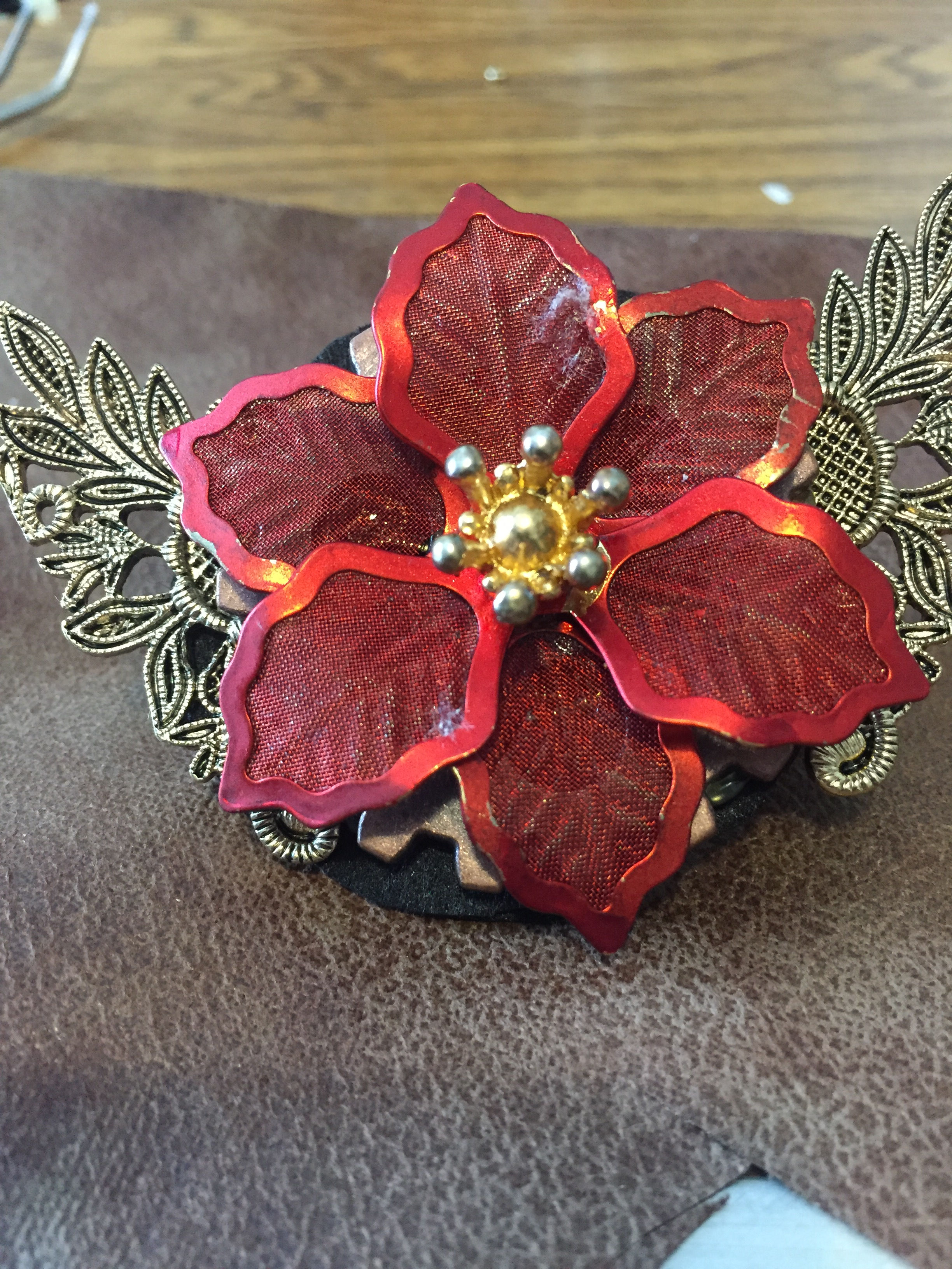 Steampunk flower