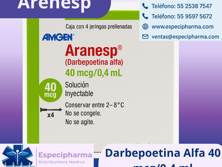 Aranesp 40 mcg – Darbepoetina Alfa