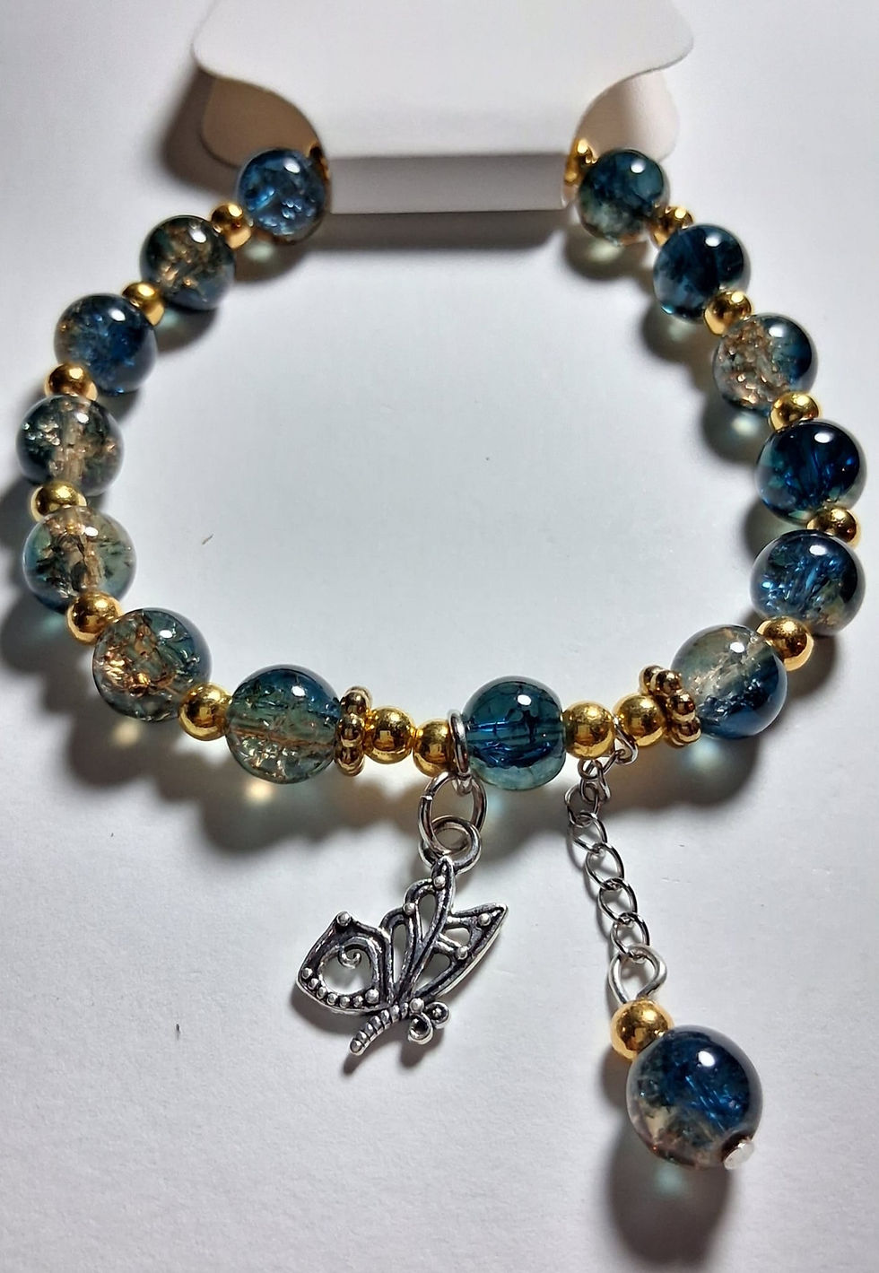 Thumbnail: NEW!!! Northern Lights Blue Beads