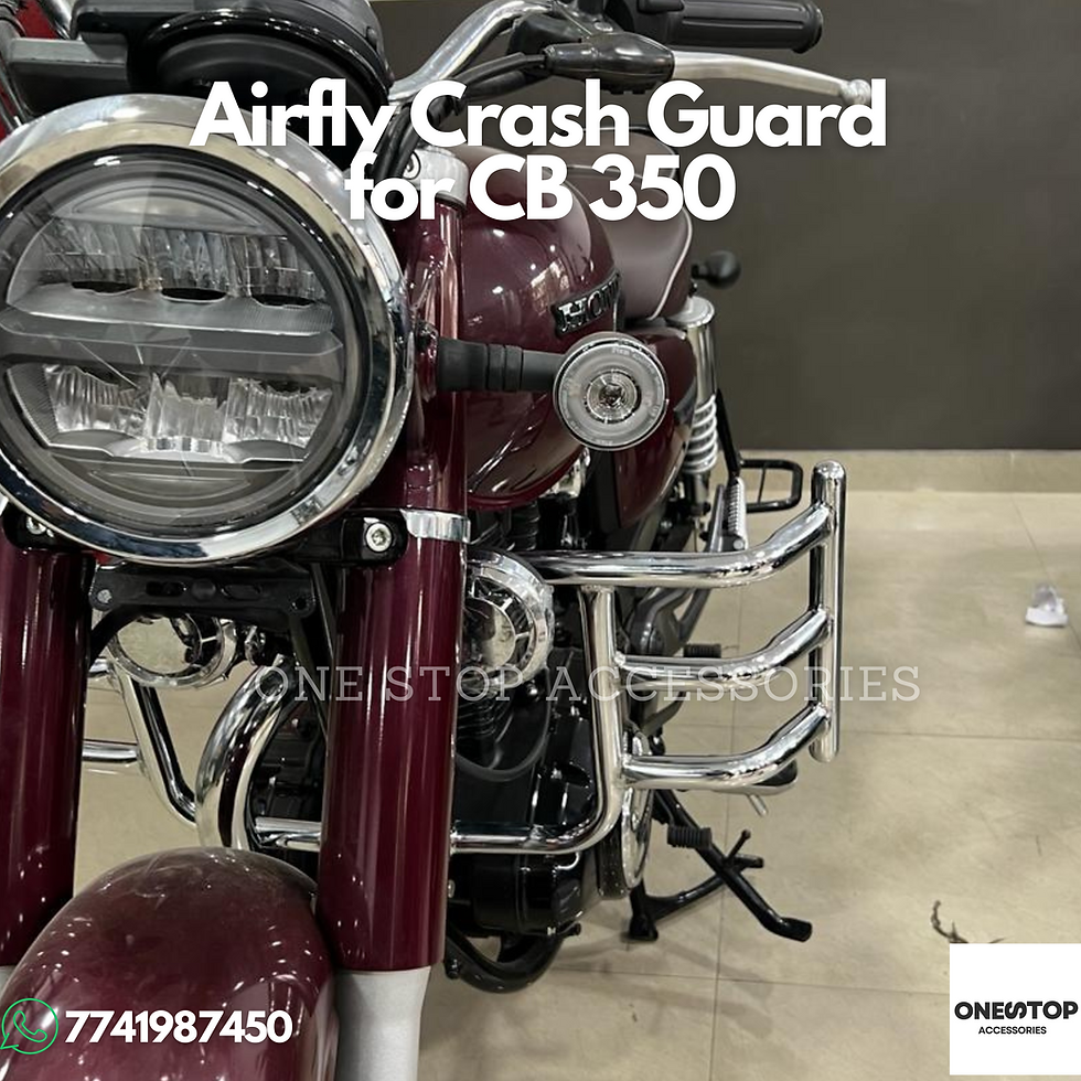 Thumbnail: Airfly Crash Guard For CB 350 ( Chrome )