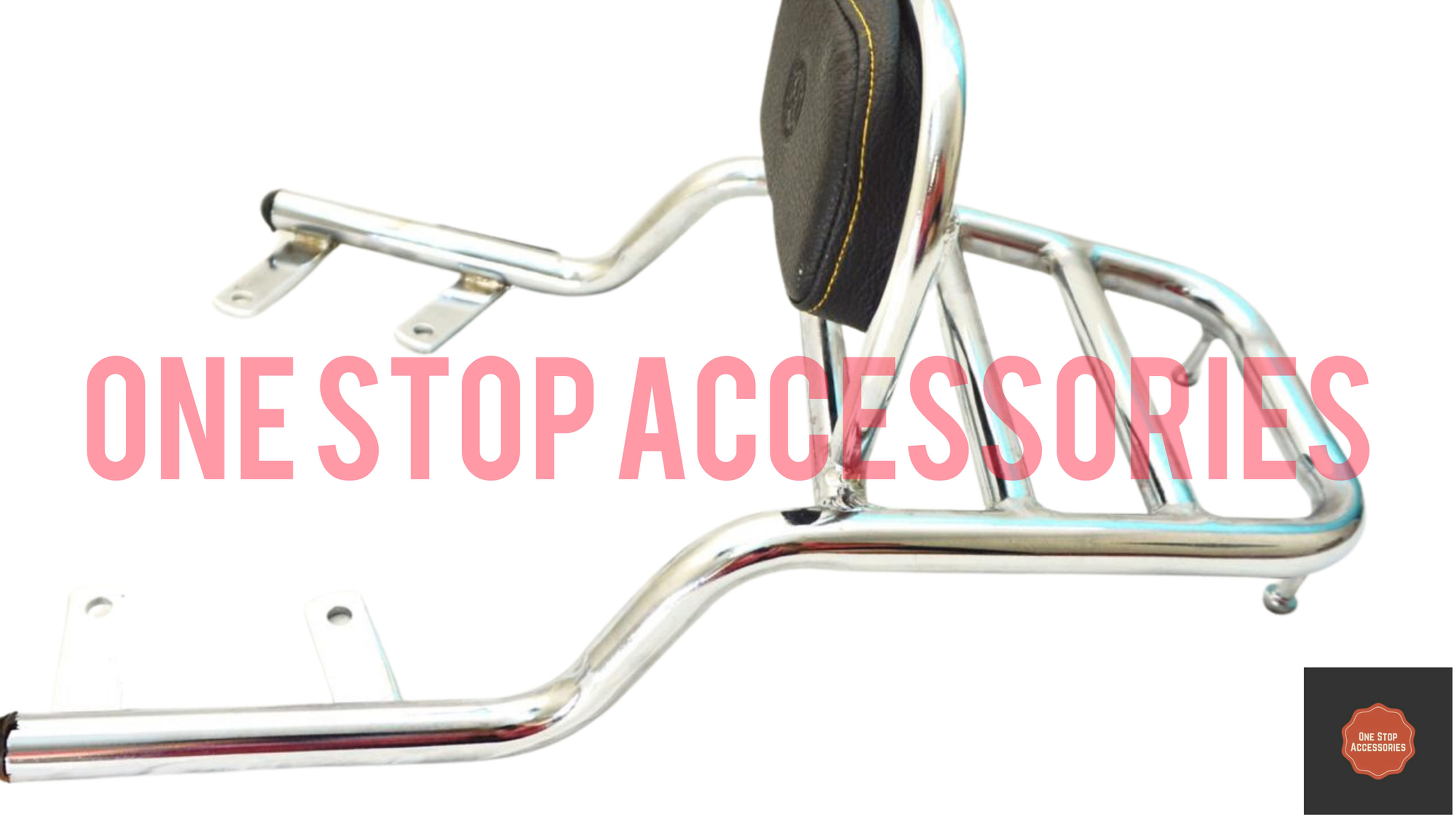 Backrest with Cushion and Carrier For Jawa