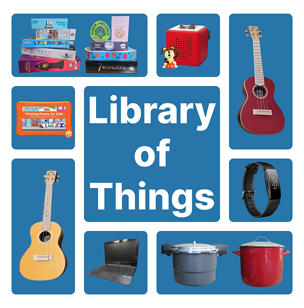 Library of Things flyer