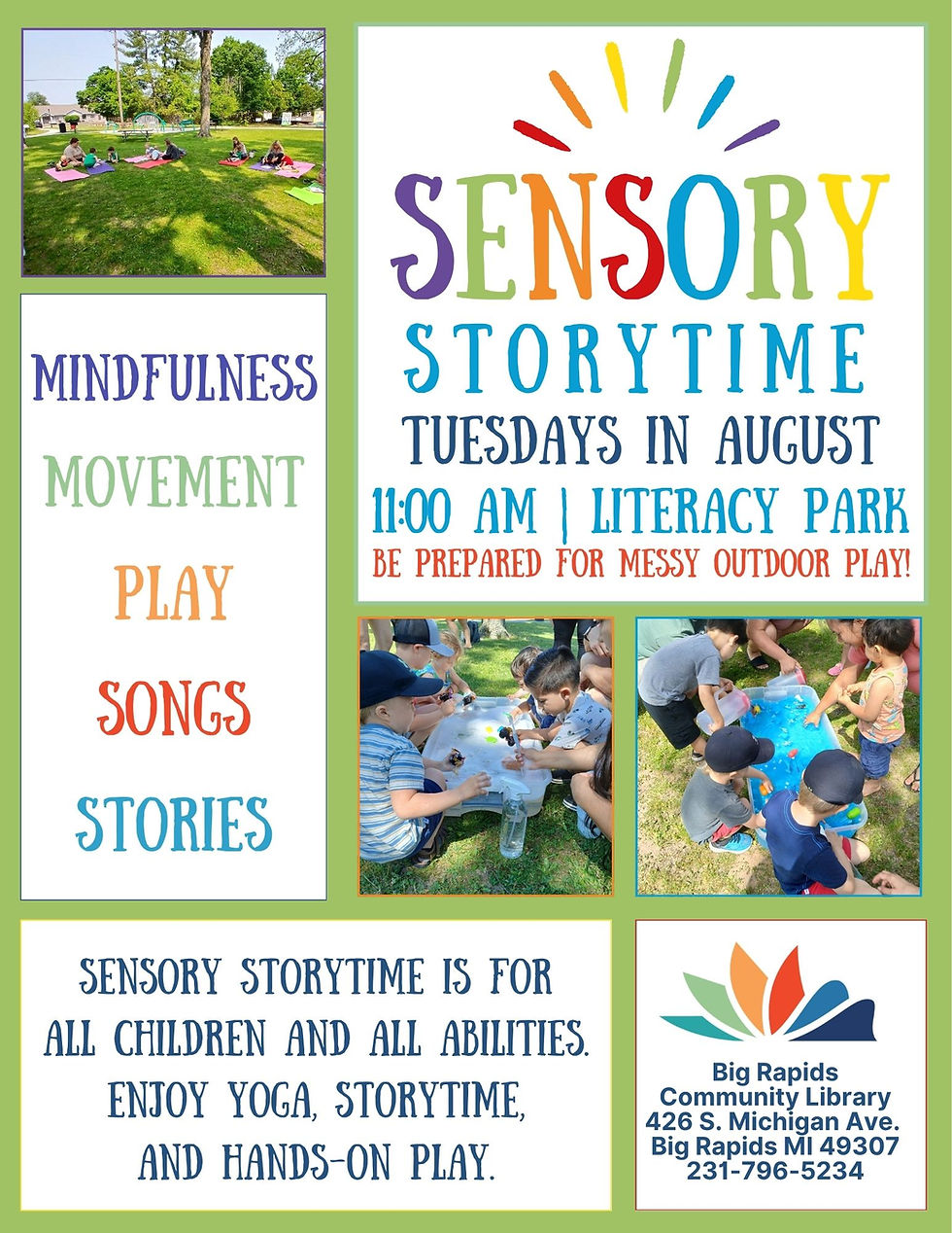 August Sensory Storytime