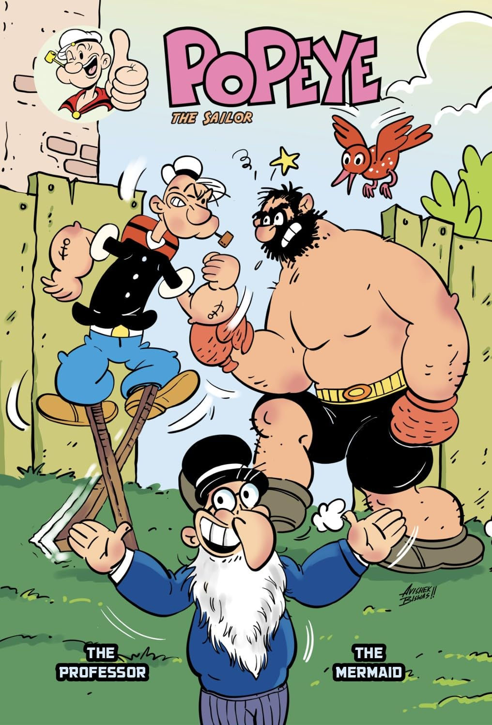 Popeye The Sailor The Professor / The Mermaid-35171