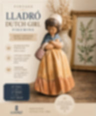 Lladro Dutch Girl Arms Crossed with Basket