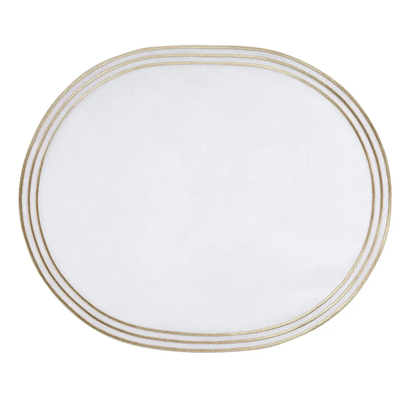 Oval Placemat - Gold