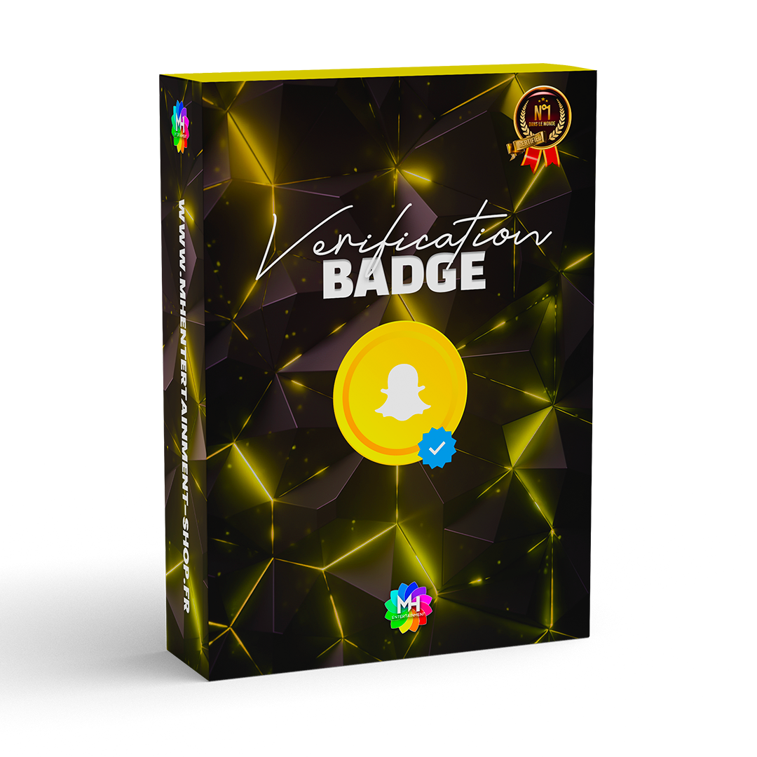 VERIFICATION BADGE SNAPCHAT