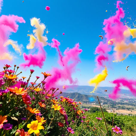 Lets reinvent  COLORS,  THIS HOLI 
