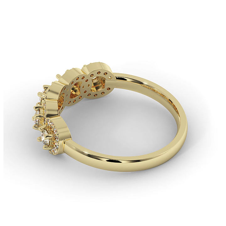 Thumbnail: Lucia  |  The Marquis Gold Diamond Ring