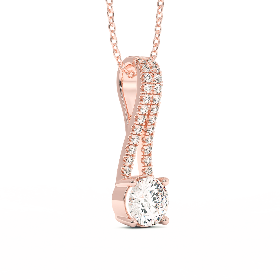 Thumbnail: Marley  |  Diamond Pendant / No Chain