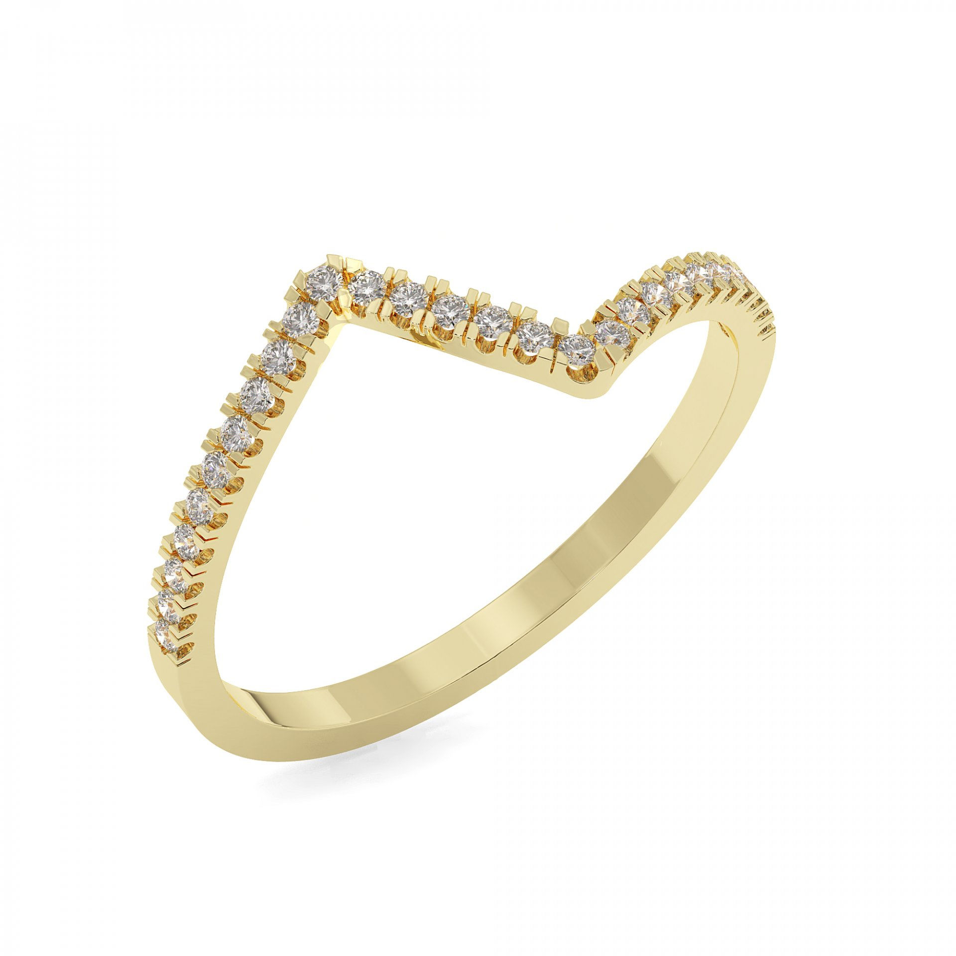 Emily  | Gold Diamond Ring