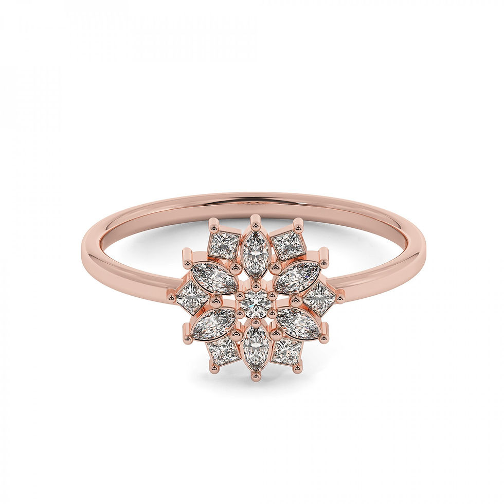 Thumbnail: Anna  | Gold Diamond Ring