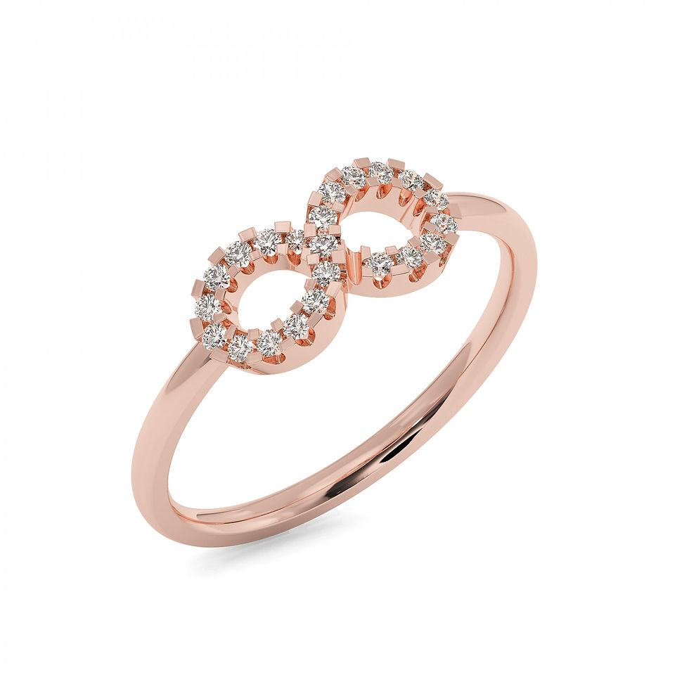 Thumbnail: Olivia  |  Gold Diamond Ring