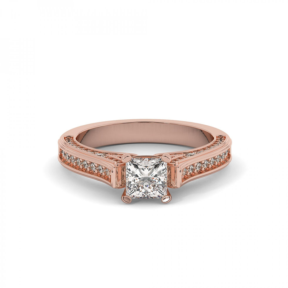 Thumbnail: Dorothy  |  Gold Diamond Ring