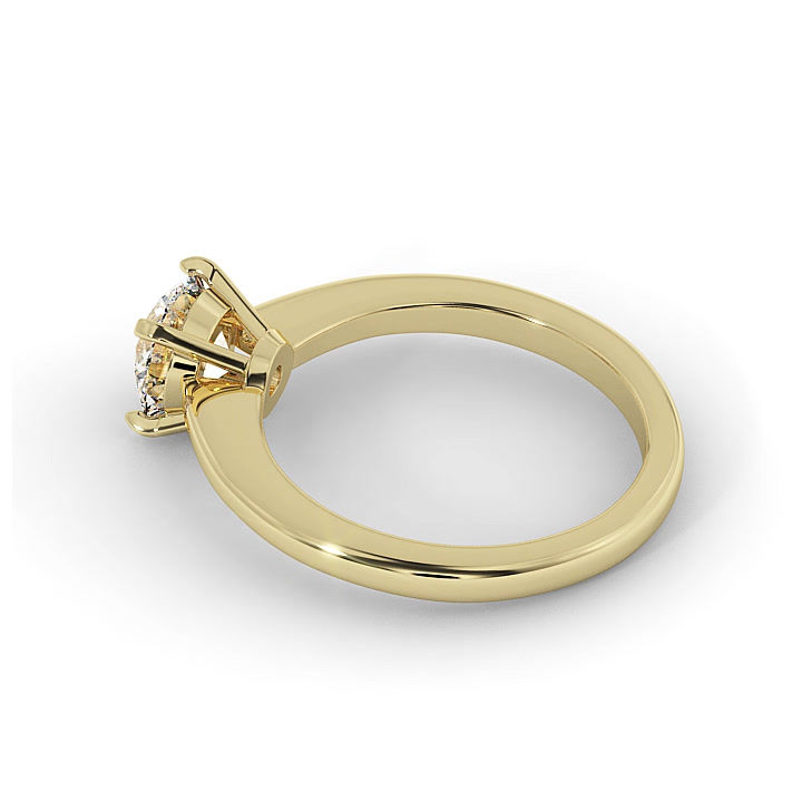 Thumbnail: Melissa |  Gold Diamond Ring