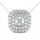 Thumbnail: Oakleigh |  Diamond Pendant / No Chain