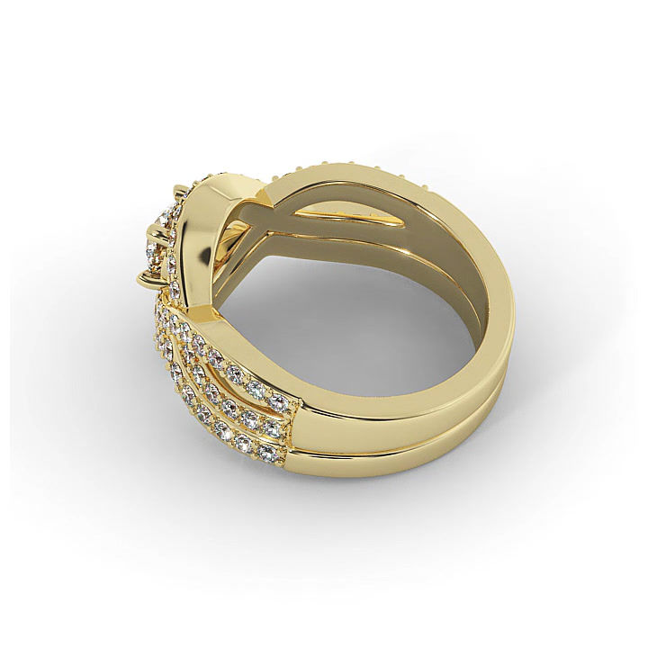 Thumbnail: Marie  |  Gold Diamond Ring