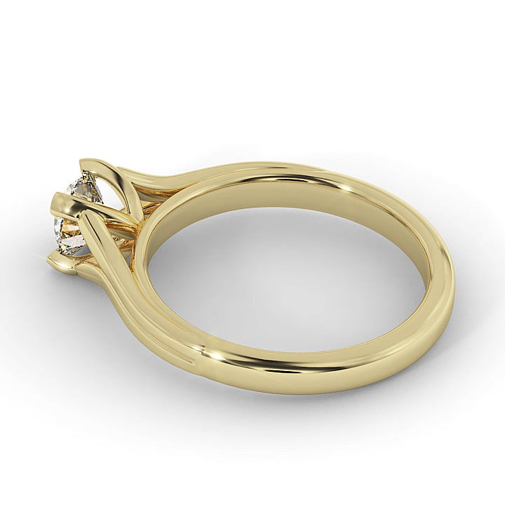 Thumbnail: Rebecca  |  Gold Diamond Ring